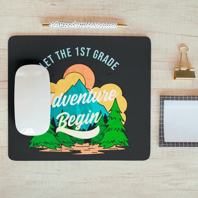 Mousepad Apreciação De Professores Do 1º Dia Da Escola Da r (Front)