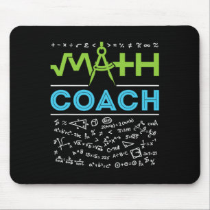 Mousepad Apreciação do Professor de Treinador de Matemática