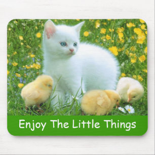 Mousepad Aprecie as coisas pequenas