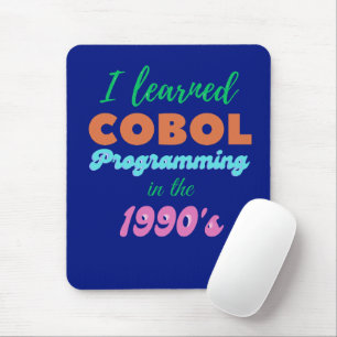 Mousepad Aprendi a linguagem de programação Cobol nos anos