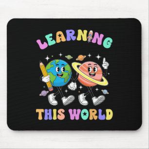 Mousepad Aprendizado Está Fora Desta Primeira Dia De Aula P