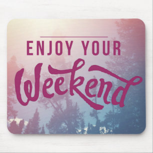 Mousepad Apronte para o fim de semana