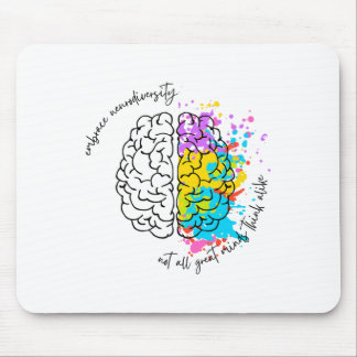 Mousepad Aproveite a consciencialização sobre a neurodivers