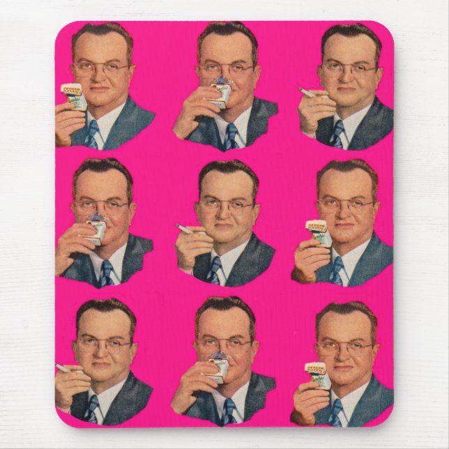 Mousepad Aproveite a mala, aproveite a fumaça (Frente)