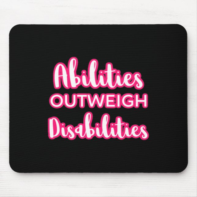Mousepad Aptidão Supera Deficiência Professora Especial Ed (Frente)