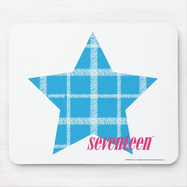 Mousepad Aqua 3 da xadrez (Frente)