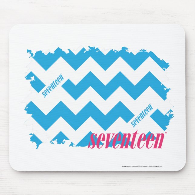 Mousepad Aqua 3 do ziguezague (Frente)