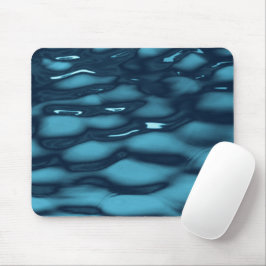 Mousepad Aqua Blue Water Waves