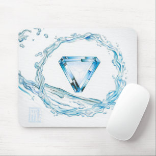 Mousepad Aquamarine Core Gemstone