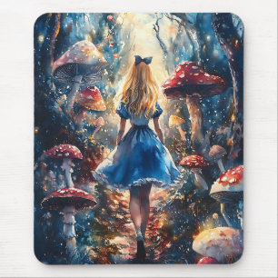 Mousepad Aquarela Alice no País das Maravilhas