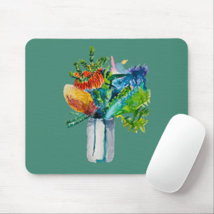 Mousepad Aquarela de flores australianas