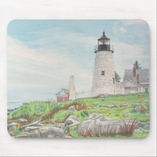 Mousepad Aquarela do Ponto de Pemaquid