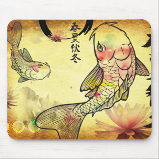 Mousepad Aquarela Koi
