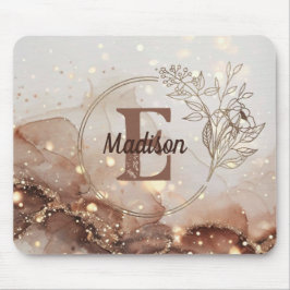 Mousepad Aquarela Marmoreada com Acentos de Largura