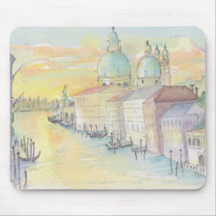 Mousepad Aquarela "Veneza Itália"
