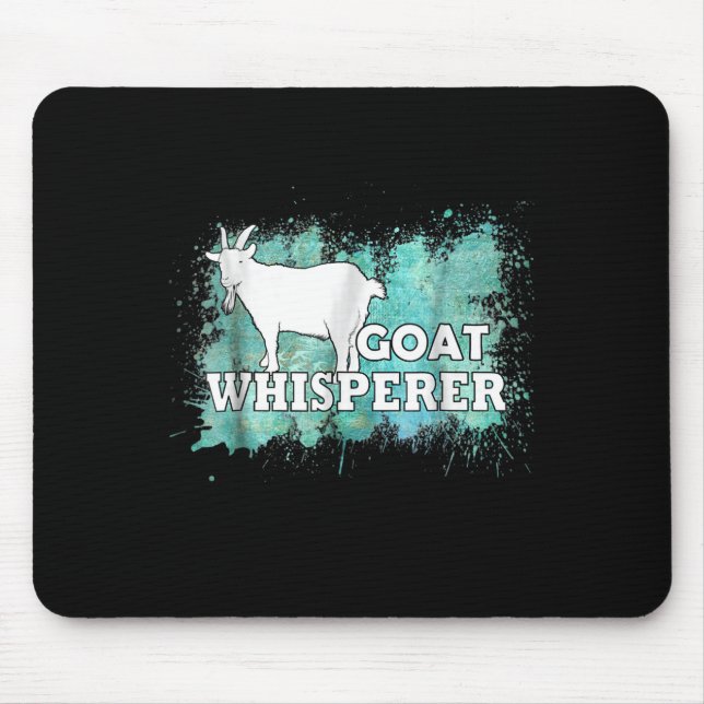 Mousepad Aquecedor de Caprinos com Whisperer de Caprinos (Frente)