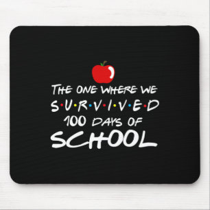 Mousepad Aquele Onde Sobrevivemos 100 Dias De Ensino Escola