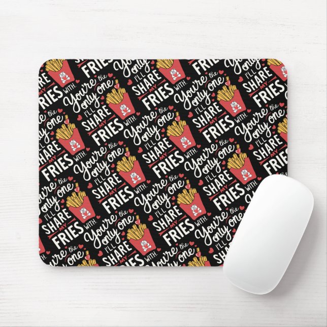 Mousepad Aquele que eu vou compartilhar minhas fadas com Na (Com mouse)