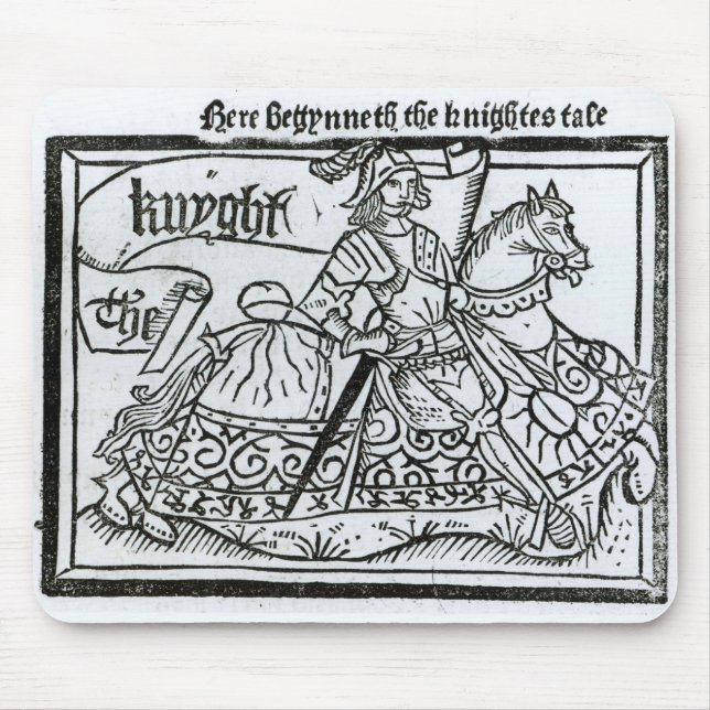 Mousepad "Aqui Begynneth o Knightes Tale (Frente)