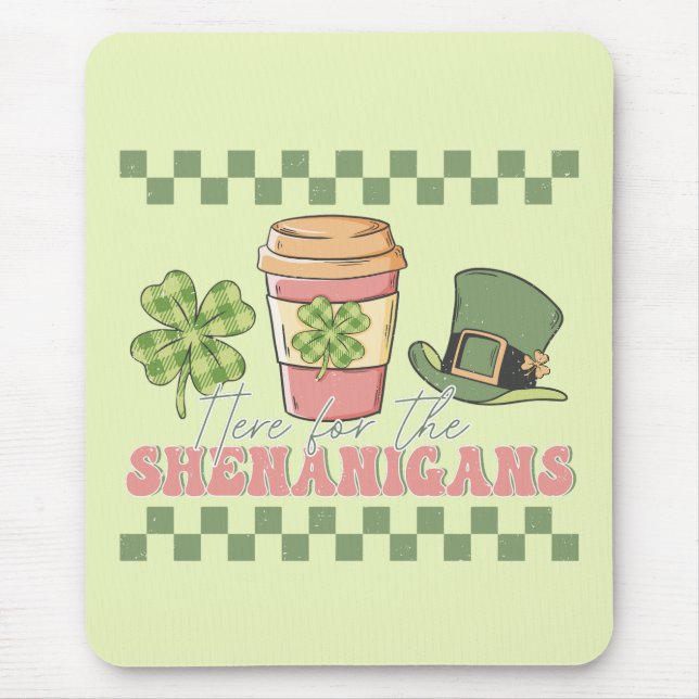 Mousepad Aqui Para Os Shenanigans (Frente)