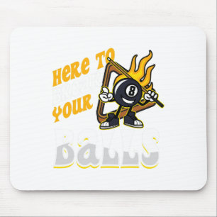 Mousepad Aqui Para Quebrar A Piscina 8 Do Billiard Player S