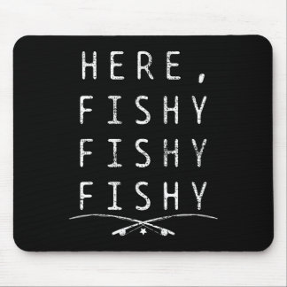 Mousepad Aqui Pescando Pescador 