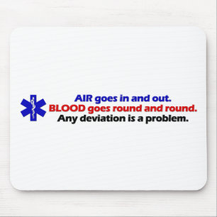 Mousepad Ar/sangue