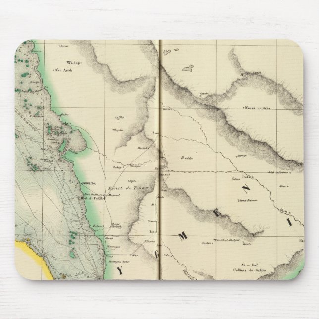 Mousepad Arábia Saudita, Ásia 100 (Frente)