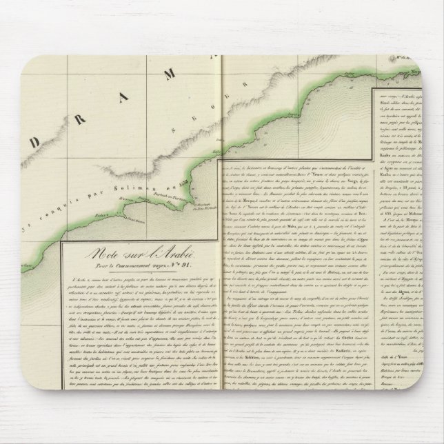 Mousepad Arábia Saudita, Ásia 101 (Frente)