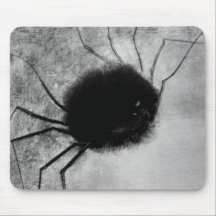 Mousepad Aranha Sorridente por Odilon Redon, Halloween Vint