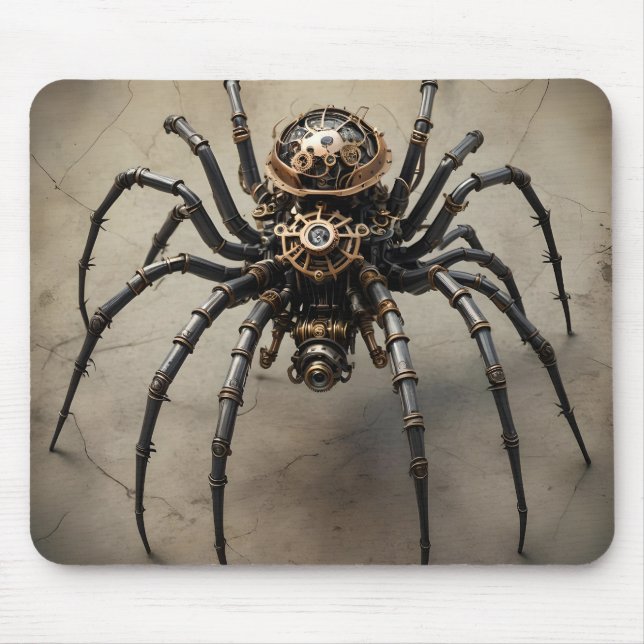 Mousepad Aranha Steampunk (Frente)