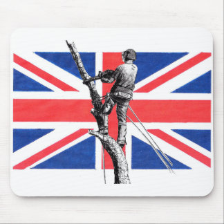 Mousepad Arb Arborist Árvore Cirurgião Chainsaw