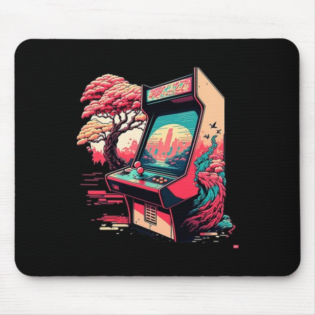 Mousepad Arcade de Jogo de Vídeo (Frente)