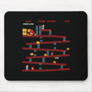 Mousepad Arcade de Jogos Console de Videojogo Retro Jogos A