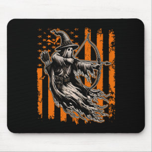 Mousepad Archery caçando fantasias fantasmas do dia das bru