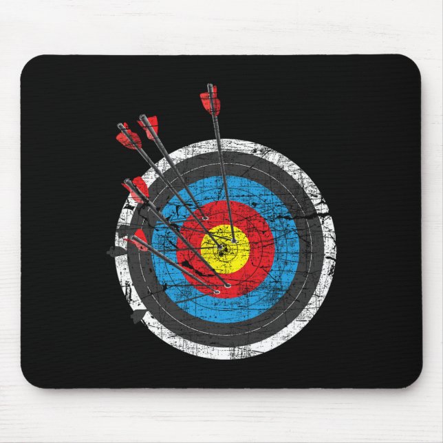 Mousepad Archery Target - Archer Bowman Arco Hunting Bowhun (Frente)