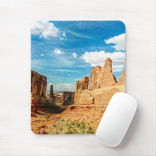 Mousepad Arches National Park Landscape (Com mouse)