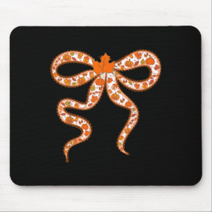 Mousepad Arco de Colchete de Queda Deixa Pumpkin em Ação de