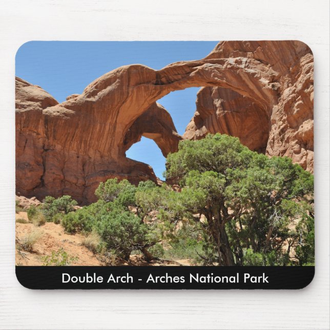 Mousepad Arco dobro - parque nacional dos arcos (Frente)