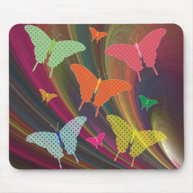 Mousepad Arco-íris Colorido (Frente)