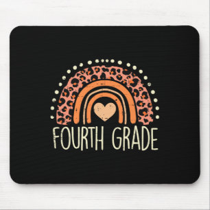 Mousepad Arco-íris da 4ª série Primeiro dia de aula profess