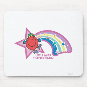 Mousepad Arco-íris & estrelas pequenos da senhorita