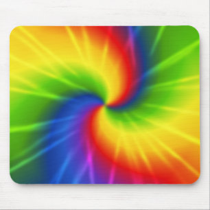 Mousepad Arco-íris (laço-tintura)