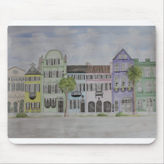 Mousepad Arco-Íris Linha Charleston SC Watercolor