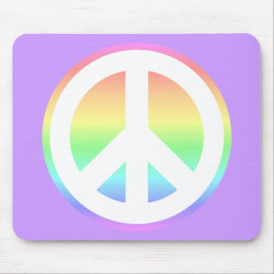 Mousepad Arco-íris Pastel