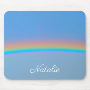 Mousepad Arco-íris real natural personalizado