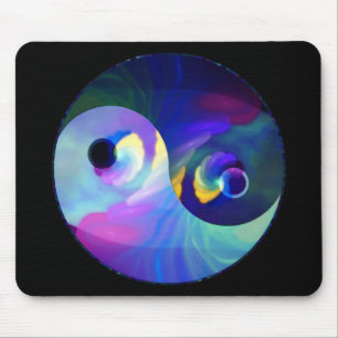 Mousepad Arco-íris Taijitu Yin Yang
