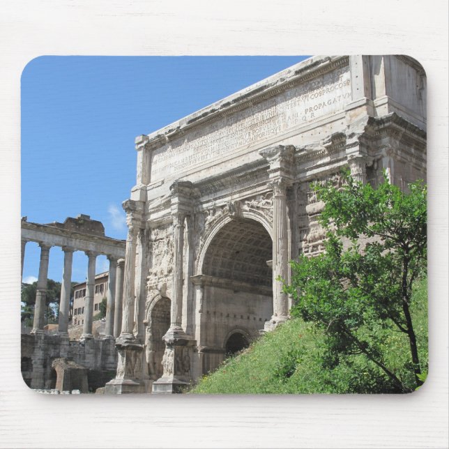 Mousepad Arco romano do fórum de Titus - Roma, Italia (Frente)