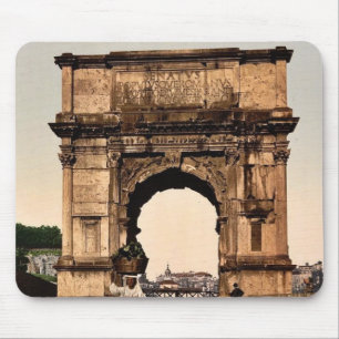 Mousepad Arco triunfal de Titus, foto do clássico de Roma,