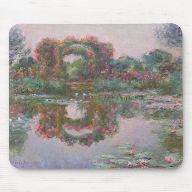 Mousepad Arcos de Flor, Giverny - Claude Monet - c1913.j (Frente)